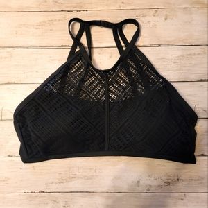 Crochet halter bikini top -swimsuits for all